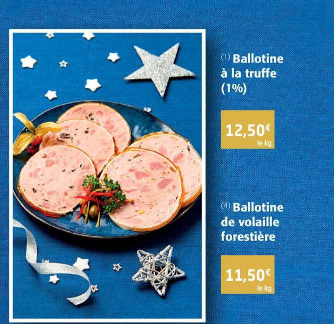 ballotine à la truffe ballotine de volaille forestière