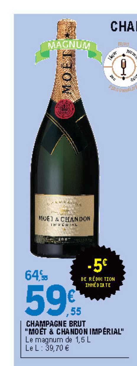 champagne brut "moét & chandon impérial"