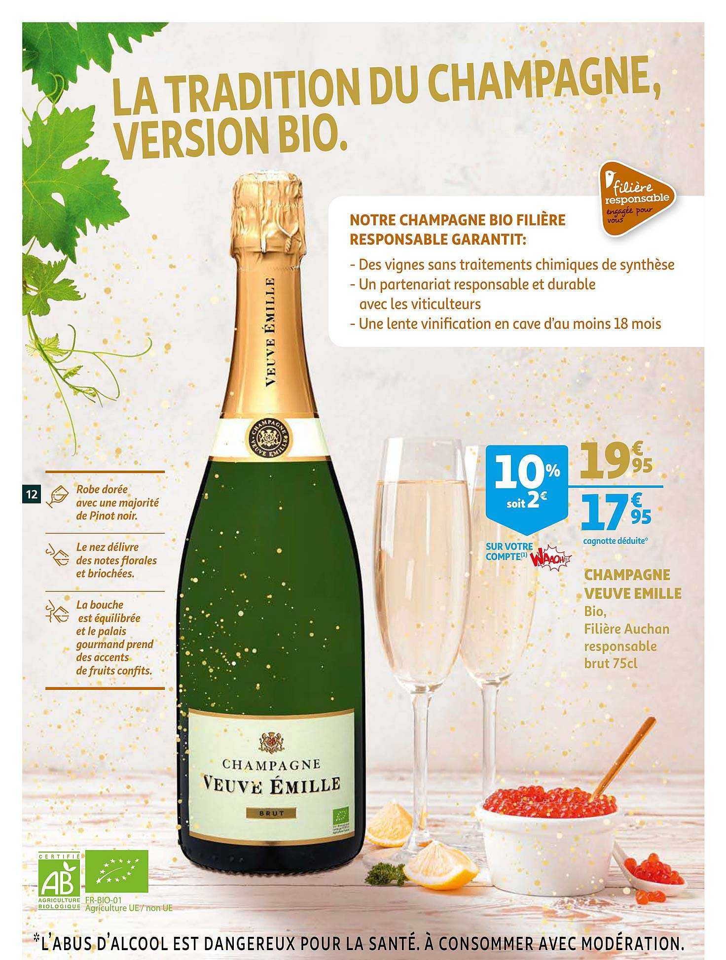 champagne veuve emille