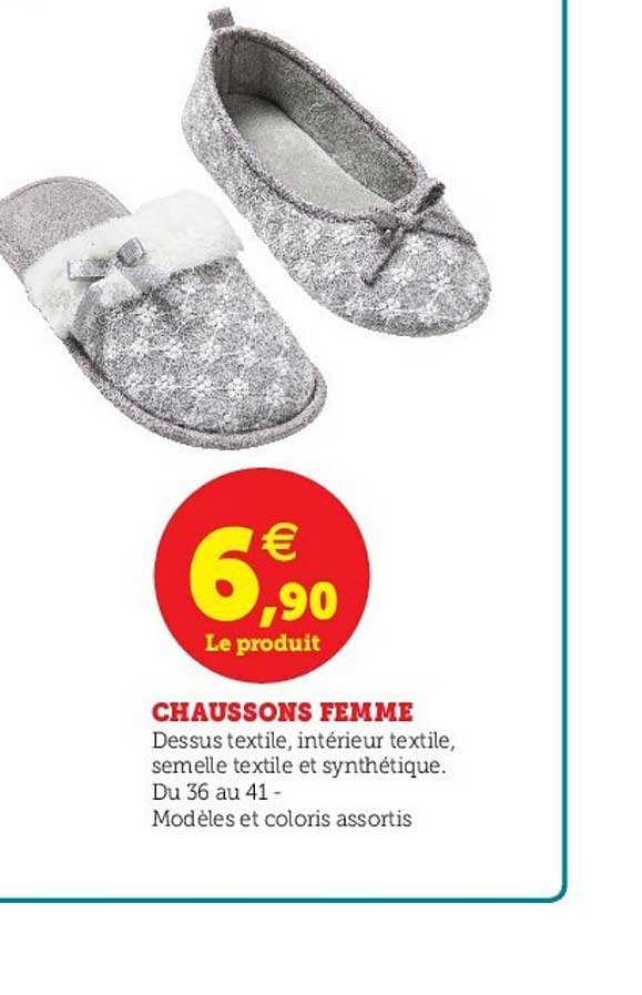 Chaussons Femme