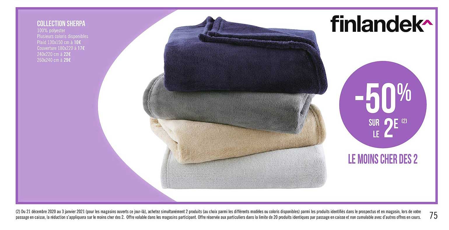 Collection Sherpa Finlandek -50% Sur Le 2e