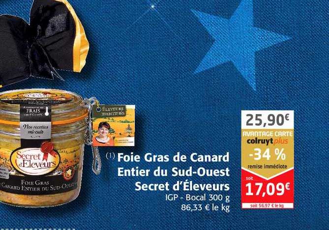 foie gras de canard entier du sud-ouest secret d'éleveurs