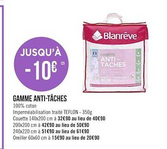 gamme anti tâches
