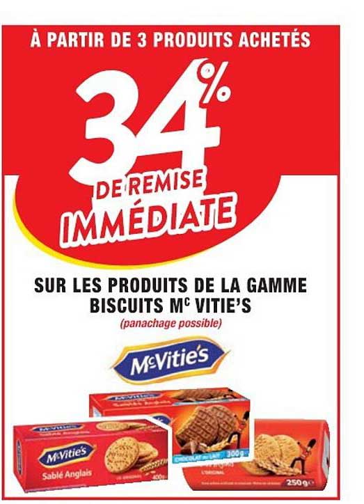 gamme biscuits mc vitie's