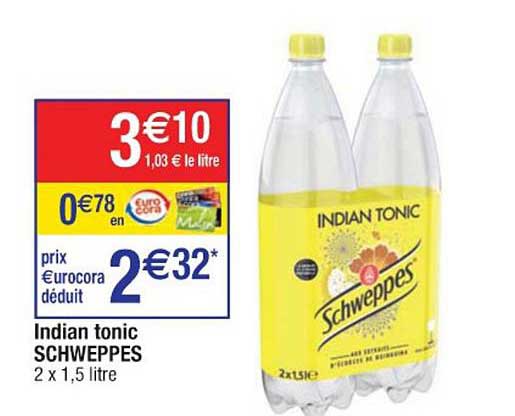 indian tonic schweppes
