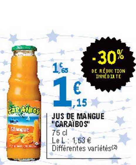 Jus De Mangue "caraïbos"
