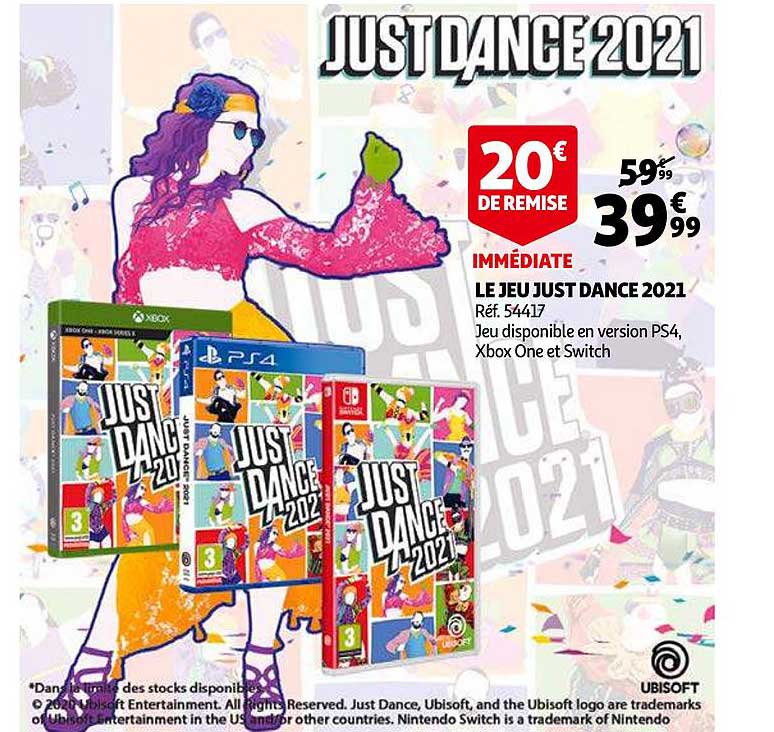 le jeu just dance 2021