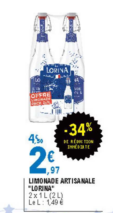 Limonade Artisanale "lorina"
