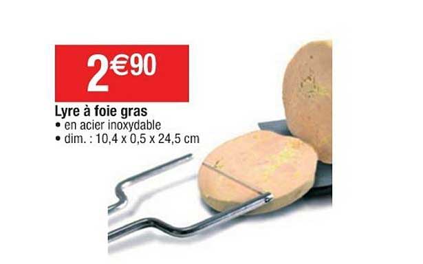 lyre à foie gras