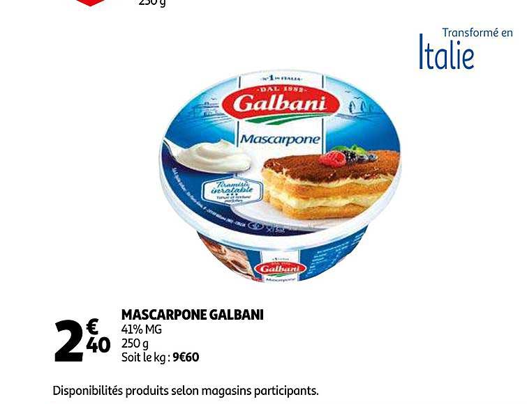 Mascarpone Galbani