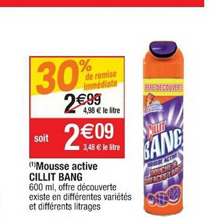 mousse active cillit bang