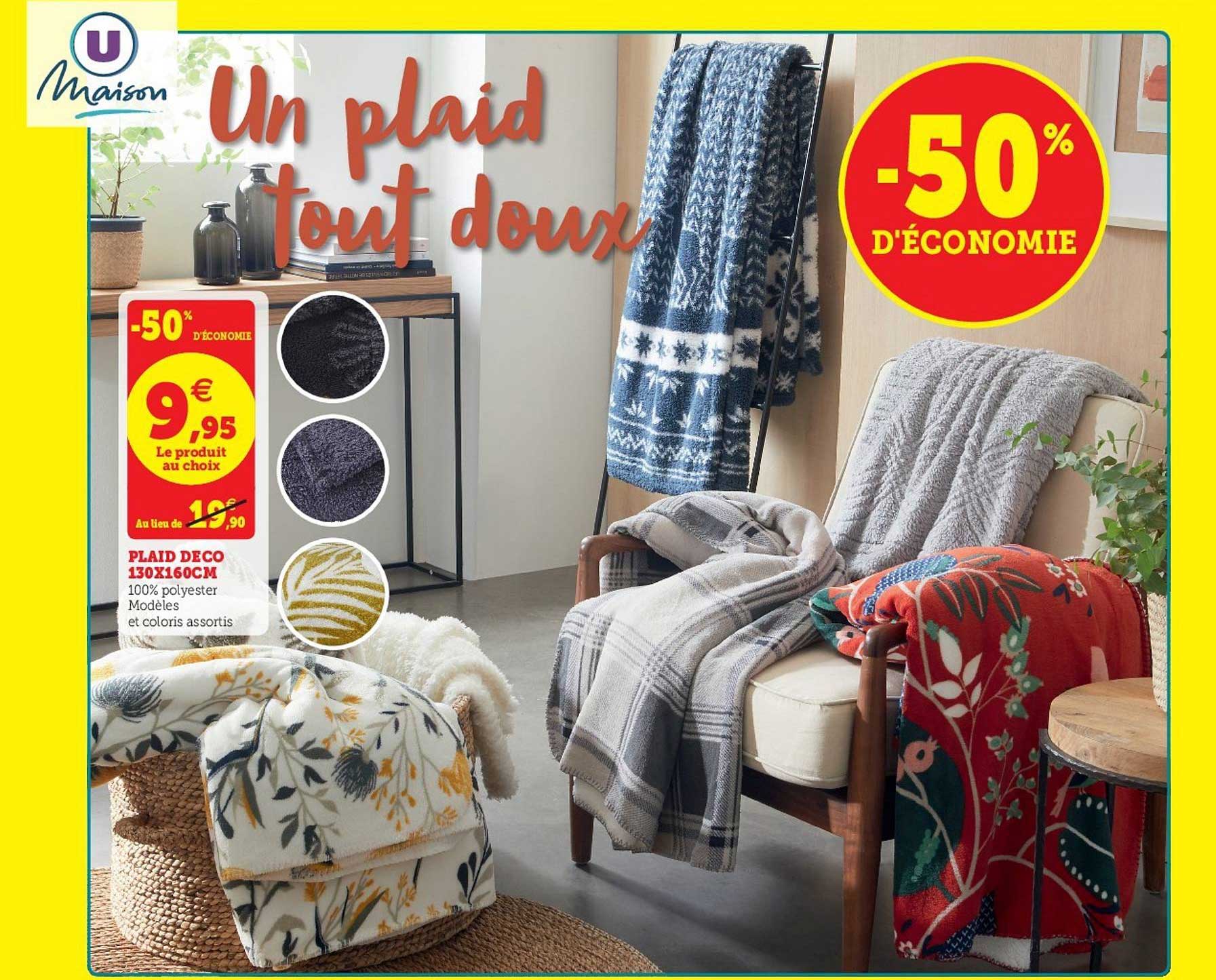 Plaid Déco 130x160cm