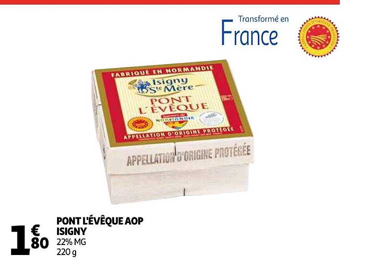 pont l'évêque aop isigny