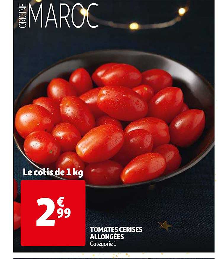 Tomates Cerises Allongées