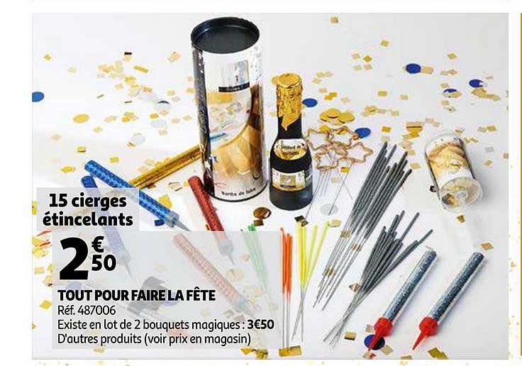 tout pour faire la fête