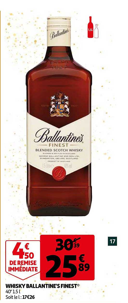 Whisky Ballantine's Finest