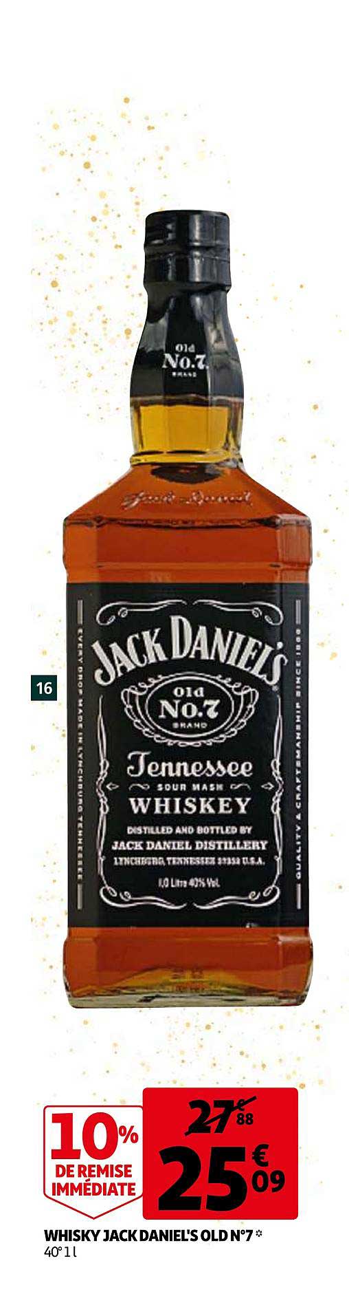 whisky jack daniel's old n°7