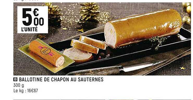 Ballotine De Chapon Au Sauternes