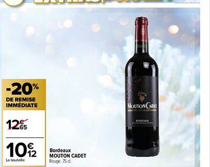 bordeaux mouton cadet
