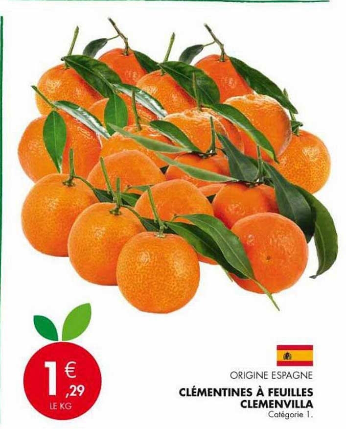 clémentines à feuilles clémenvilla