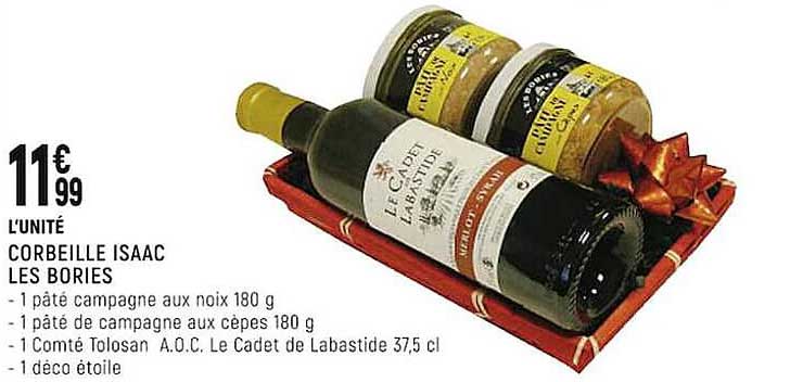 Corbeille Isaac Les Bories