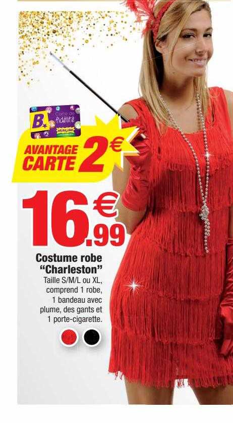 costume robe "charleston"