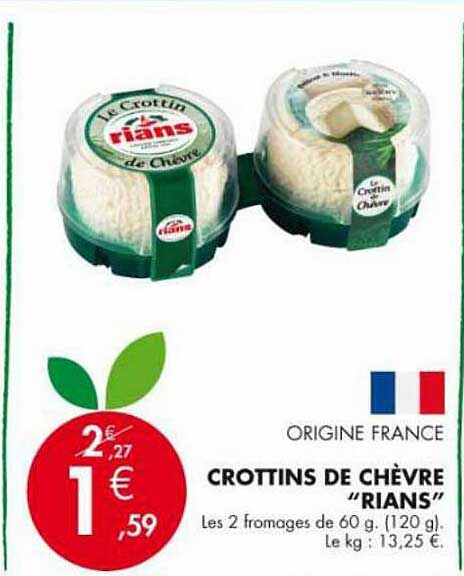 Crottins De Chèvre "rians"