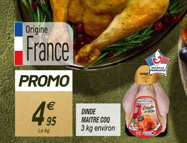 dinde maître coq