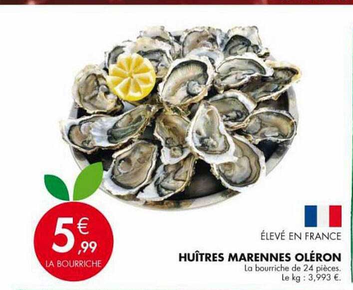 huîtres marennes oléron