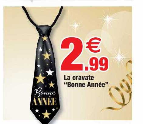 la cravate "bonne année"