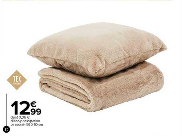 Le Coussin 50 X 50 Cm Tex Home