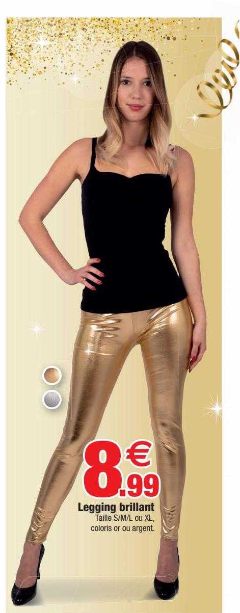 legging brillant
