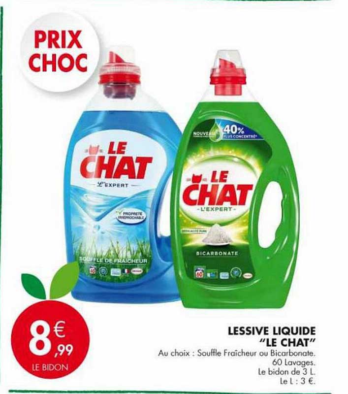 Lessive Liquide "le Chat"