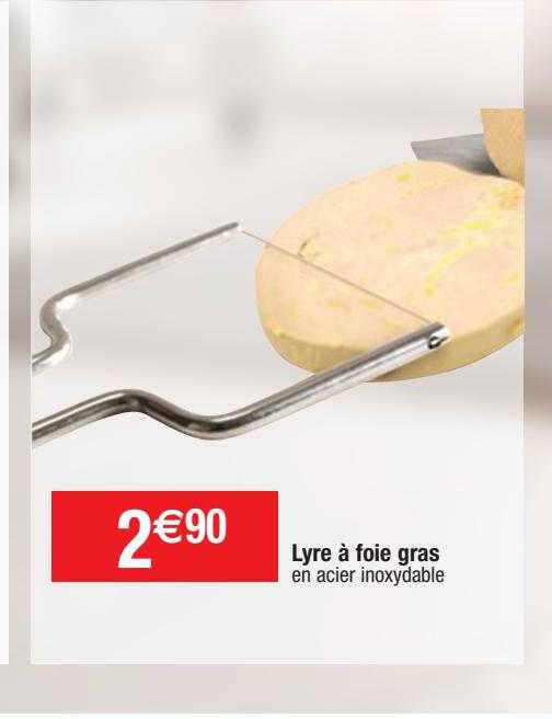 lyre à foie gras