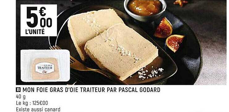 mon foie gras d'oie traiteur par pascal godard