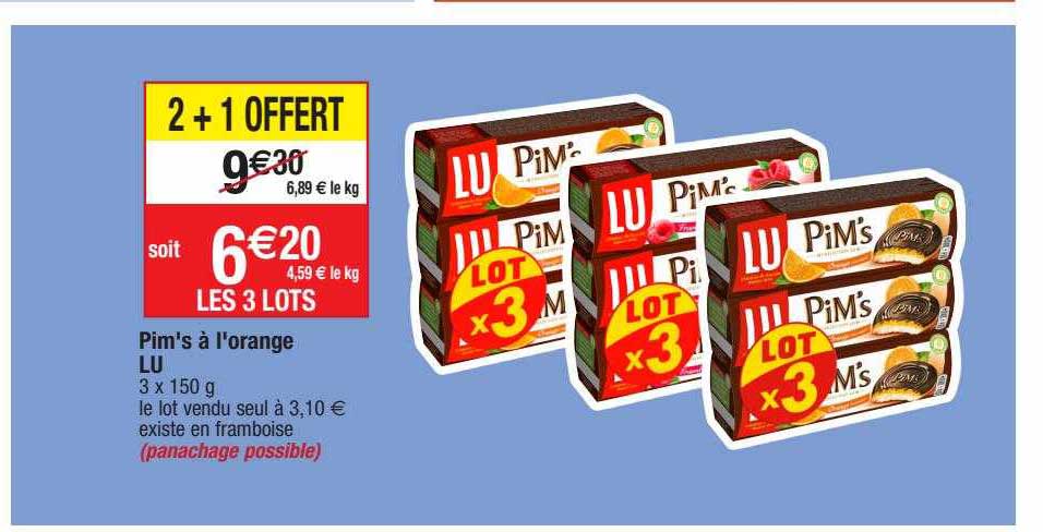 pim's à l'orange lu