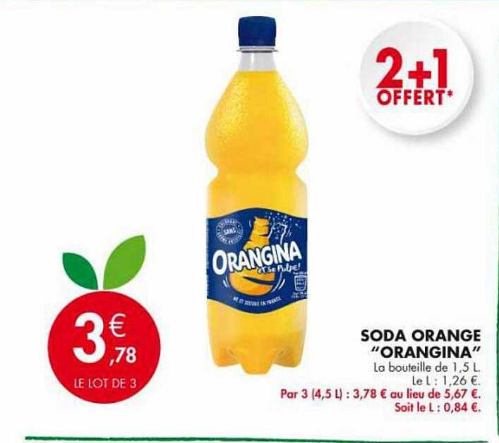 Soda Orange "orangina"