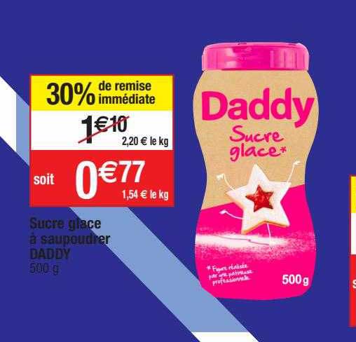 Sucre Glace à Saupoudrer Daddy