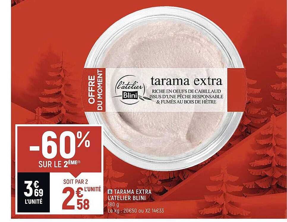 tarama extra l'atelier blini