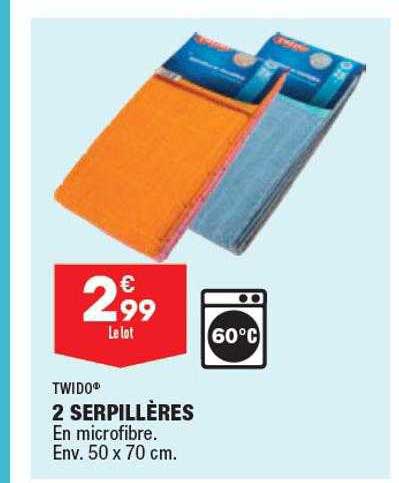 2 serpillères twido