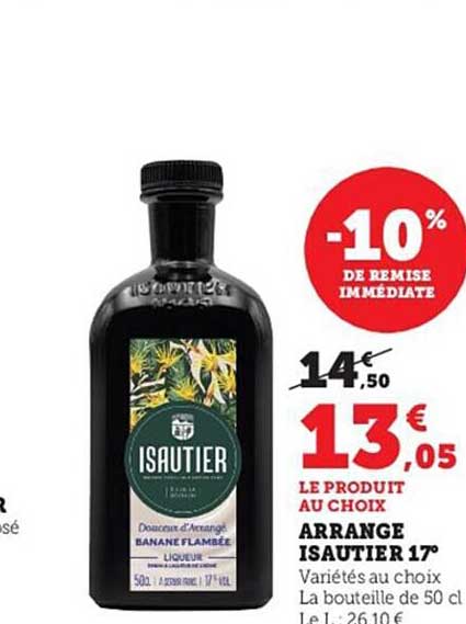 arrangé isautier 17°