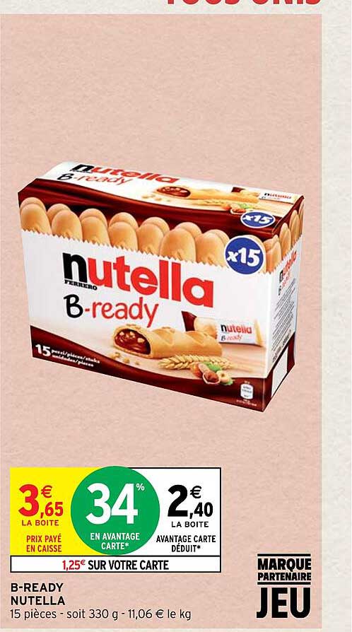 b-ready nutella