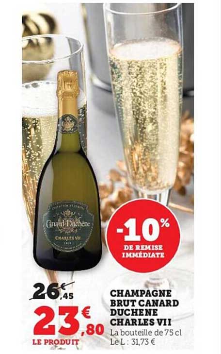 champagne brut canard duchêne charles VII