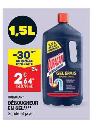 Déboucheur En Gel Ouragan