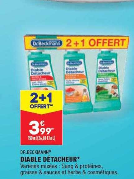 diable détacheur dr. beckmann