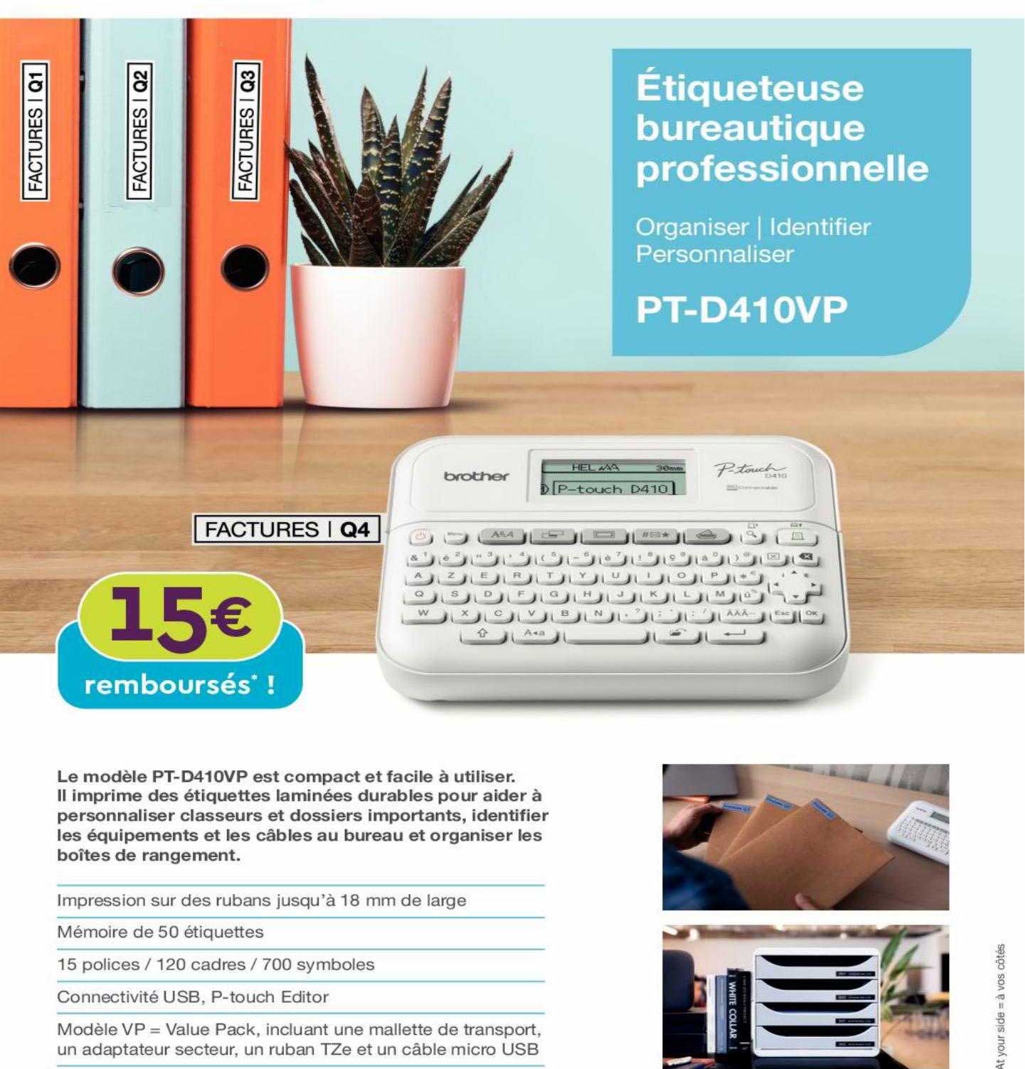 étiqueteuse bureautique professionnelle