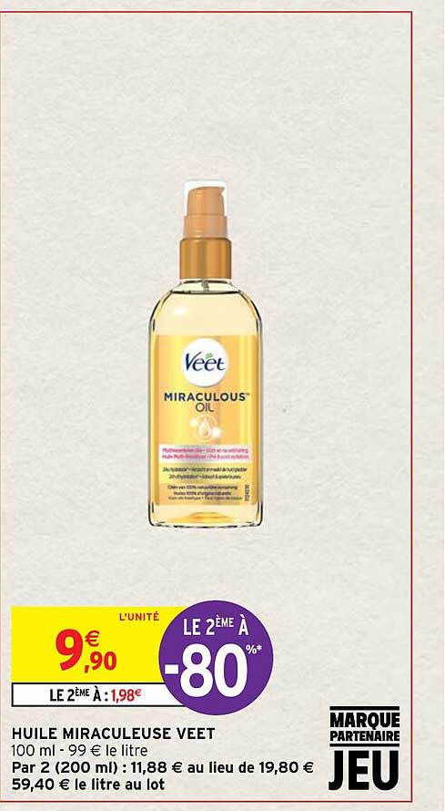 huile miraculeuse veet
