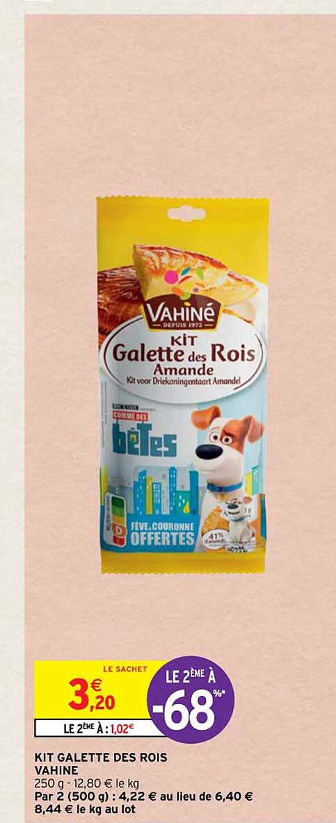 kit galette des rois vahiné