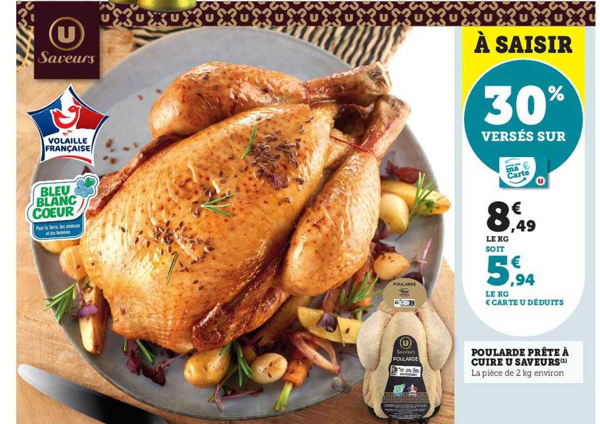 poularde prête à cuire u saveurs