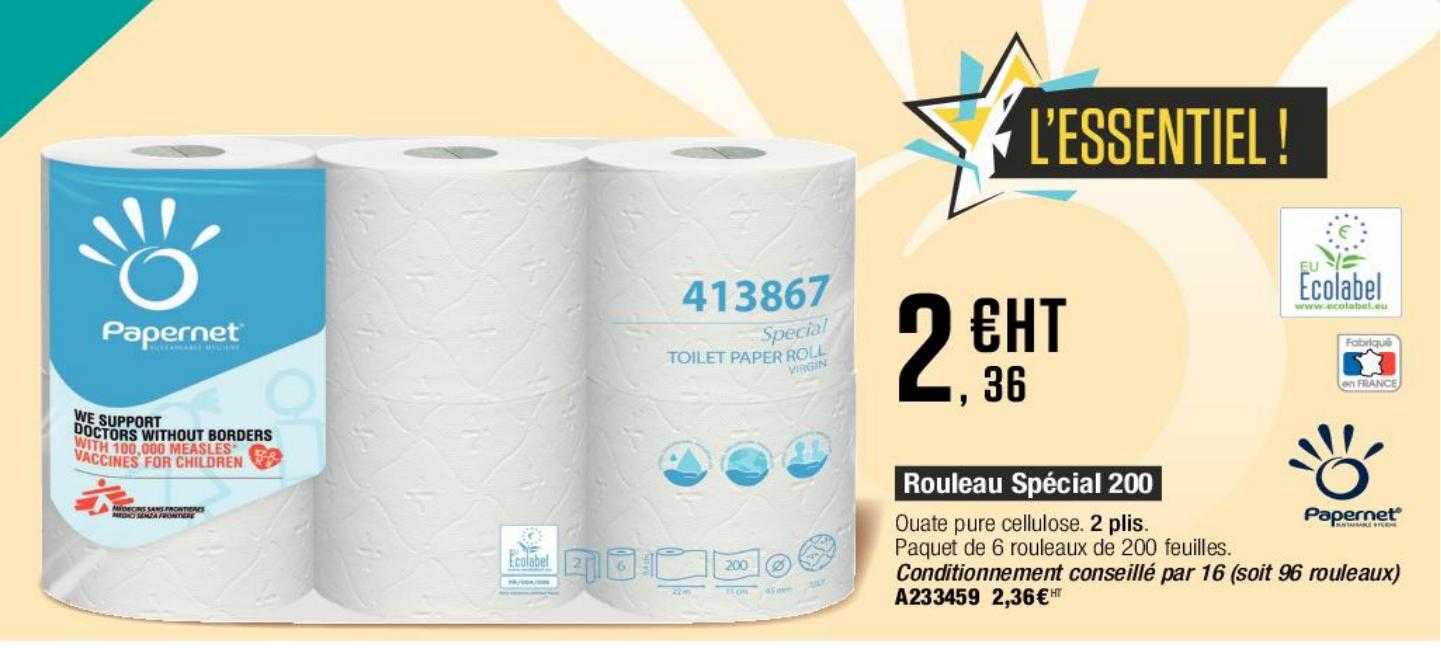 rouleau spécial 200 papernet